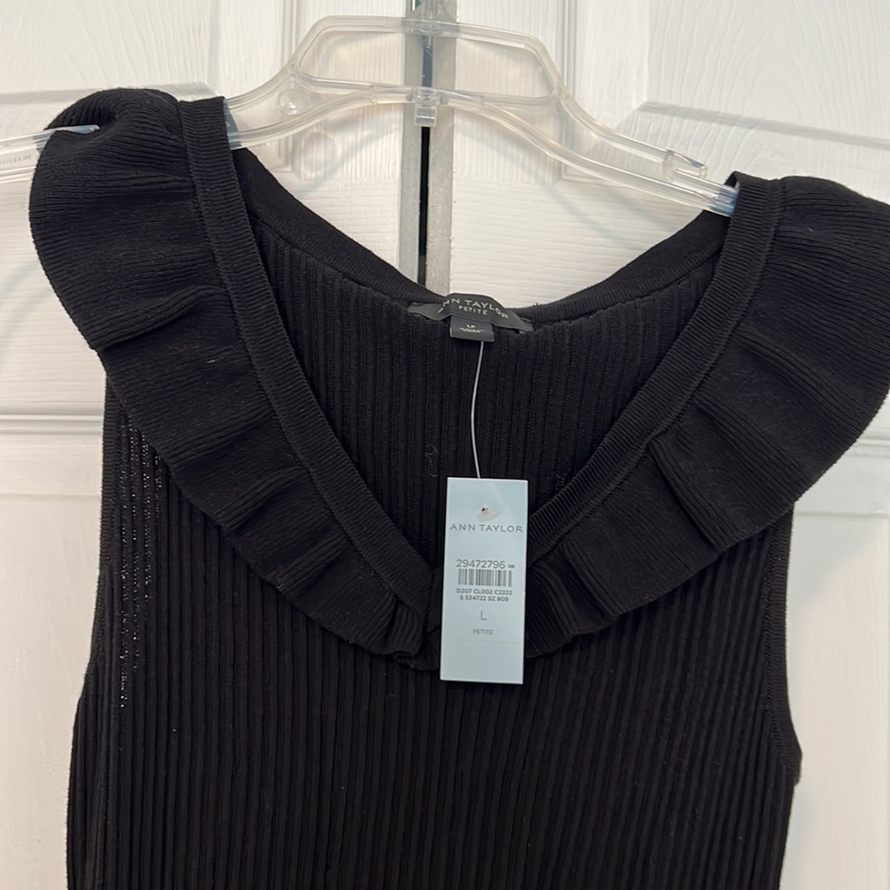 Ann Taylor Ruffled Sweater - Picture 2 of 4